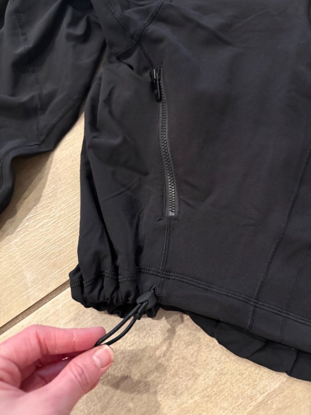 NWT Lululemon Define Relaxed-Fit Jacket Luon Black Size 8 - Picture 5 of 6